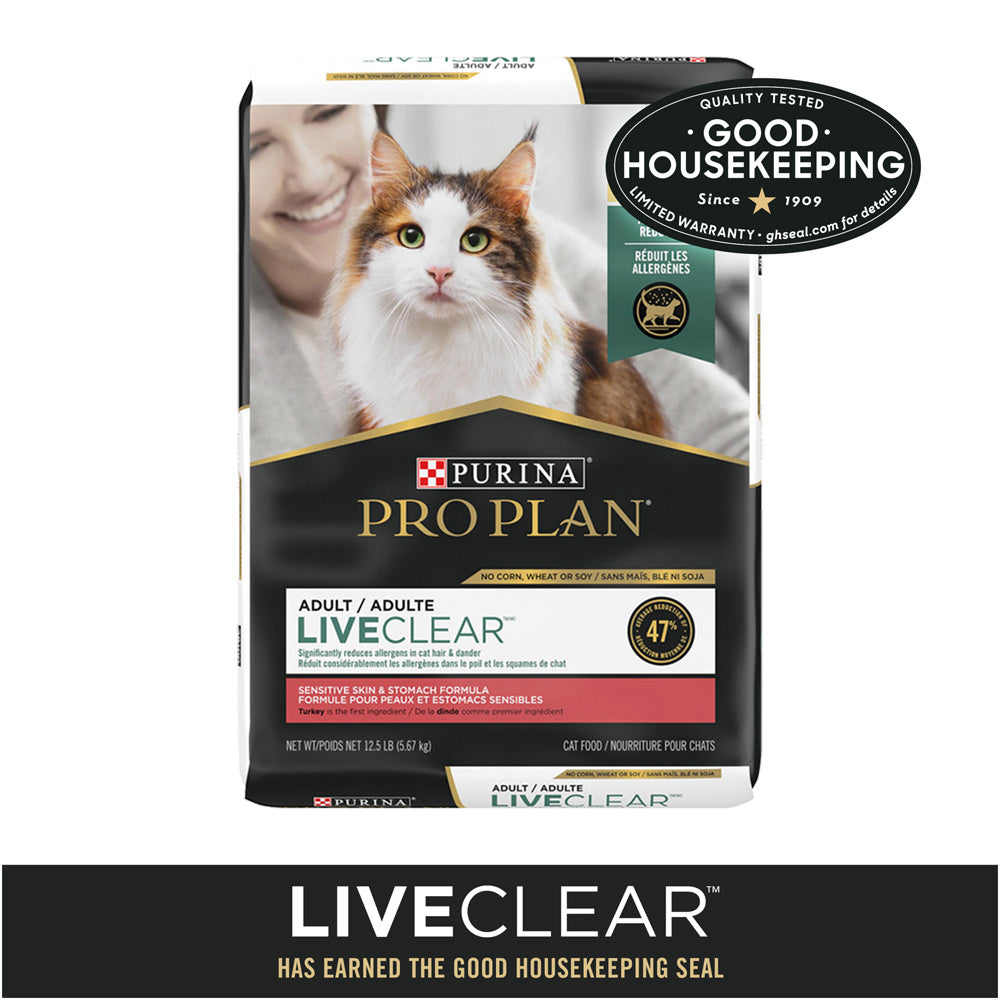 Purina Pro Plan LiveClear Cat Food – Allergen‑Reducing