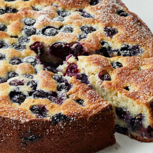 Blueberry Ricotta Breakfast Cake Recipe