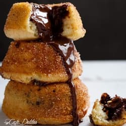 Churro Cake with Spiced Chocolate Sauce Recipe Kitchen