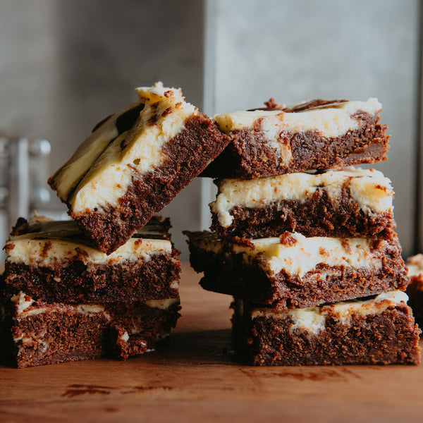 Fudgy Marbled Cheesecake Brownies Recipe