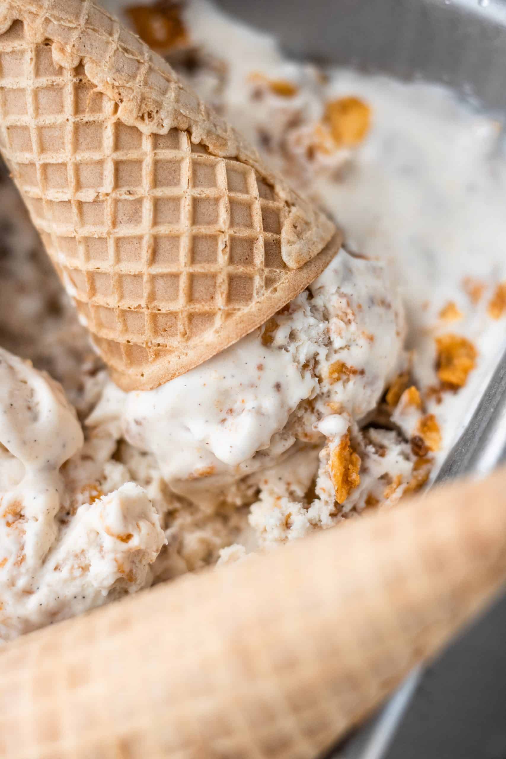 No-Churn Cereal Milk Ice Cream