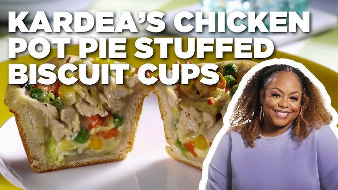 Chicken Pot Pie Stuffed Biscuit Cups Recipe