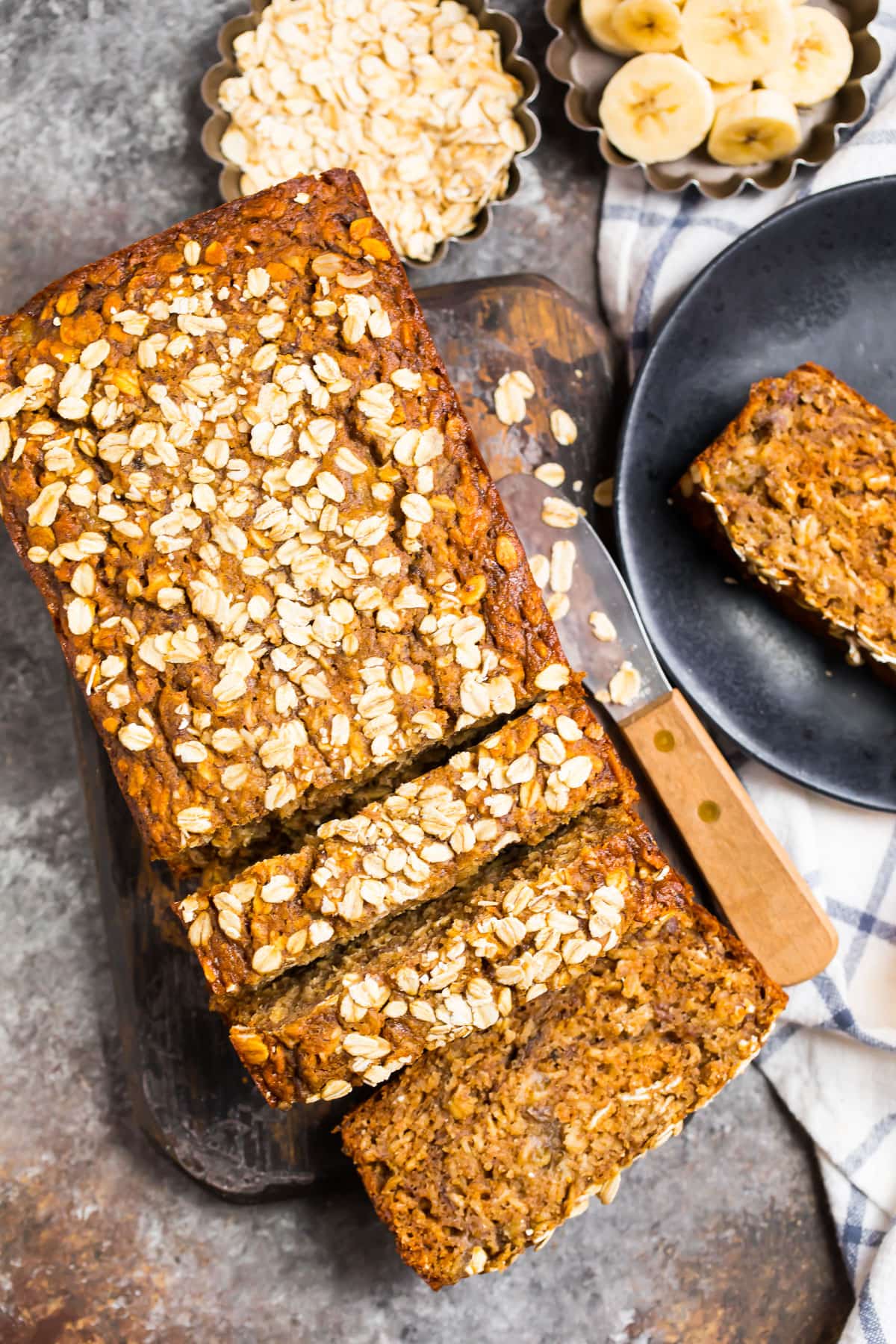 Healthy Banana Bread with Oats – Quick Moist Recipe