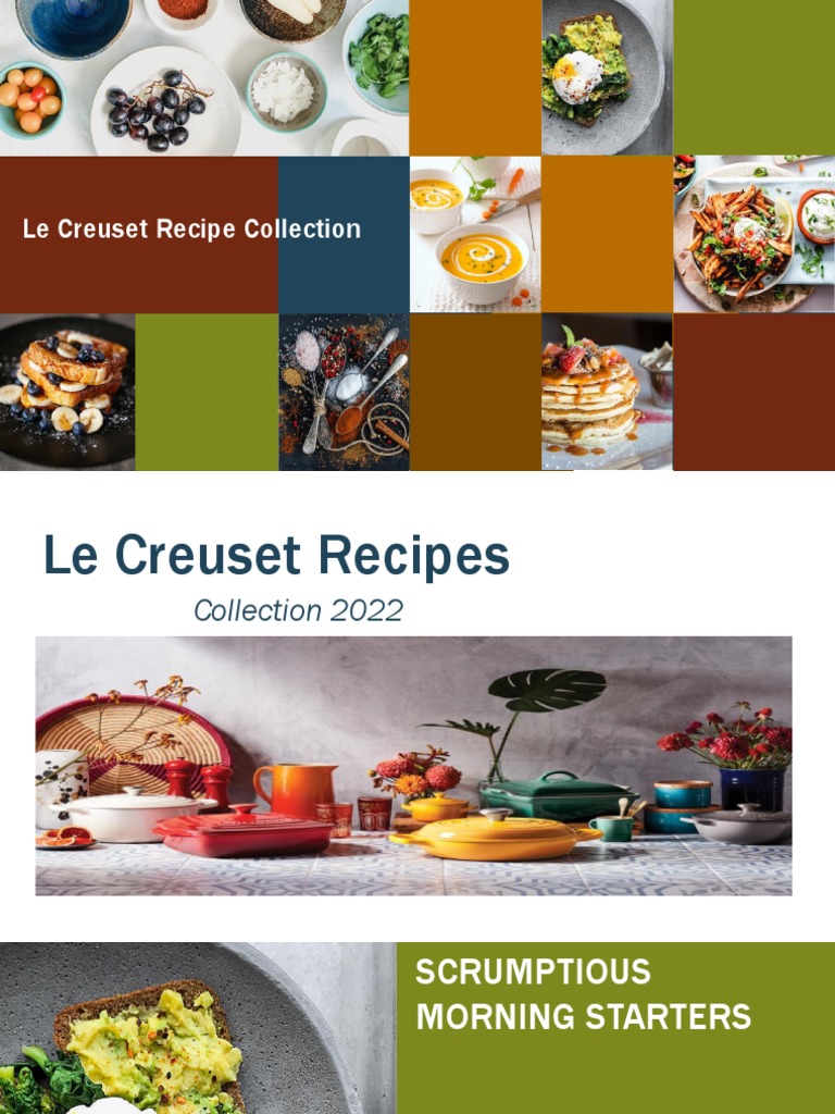 Le Creuset Cookbook PDF – Free Recipes & Guides