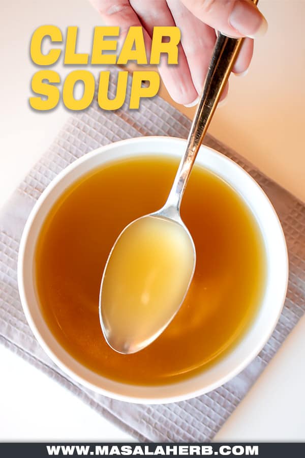 How to Make Soup with Water – Easy Clear Recipe