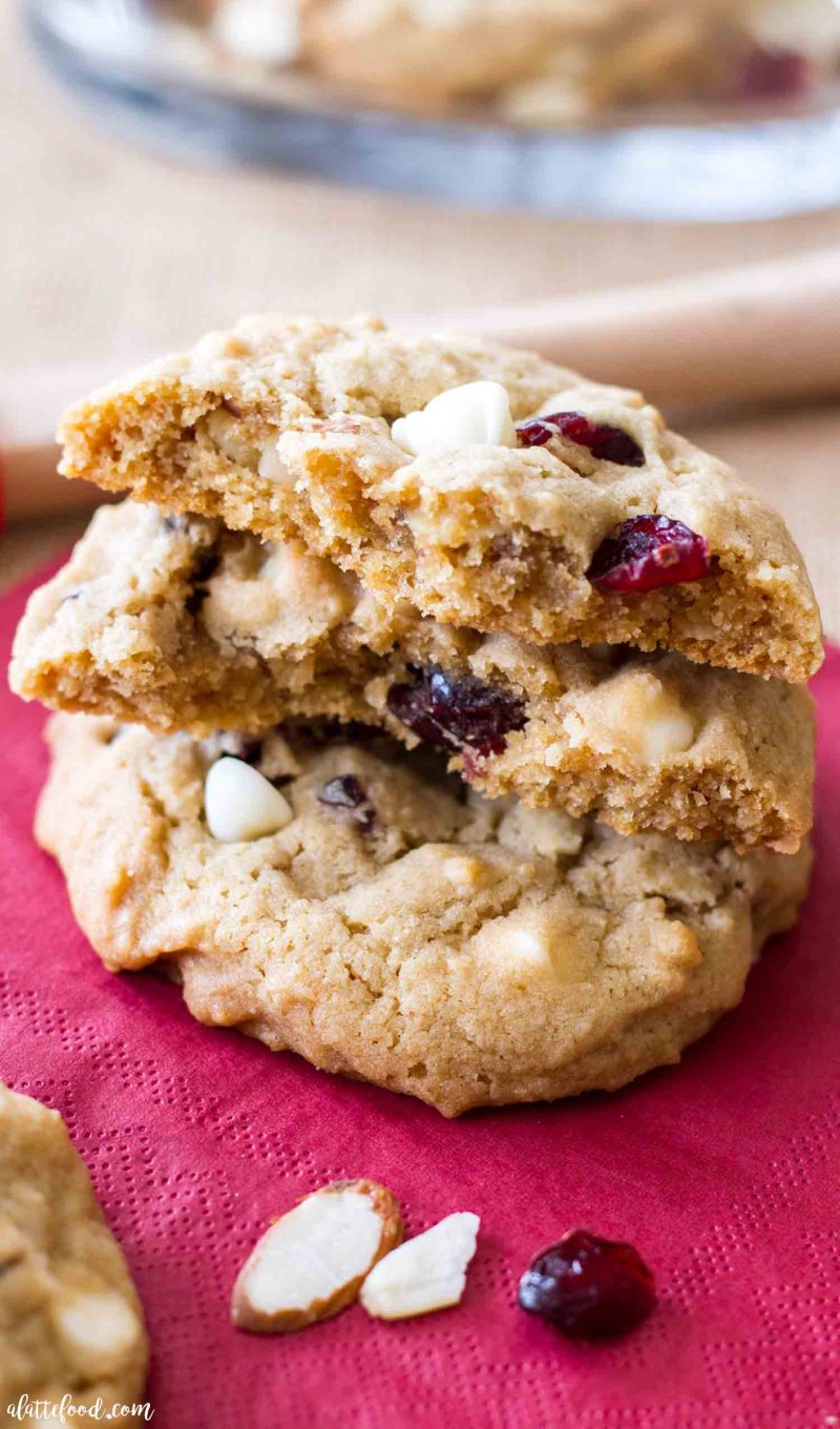 Dried Cherry Almond Cookies – Soft, Chewy, Easy Recipe