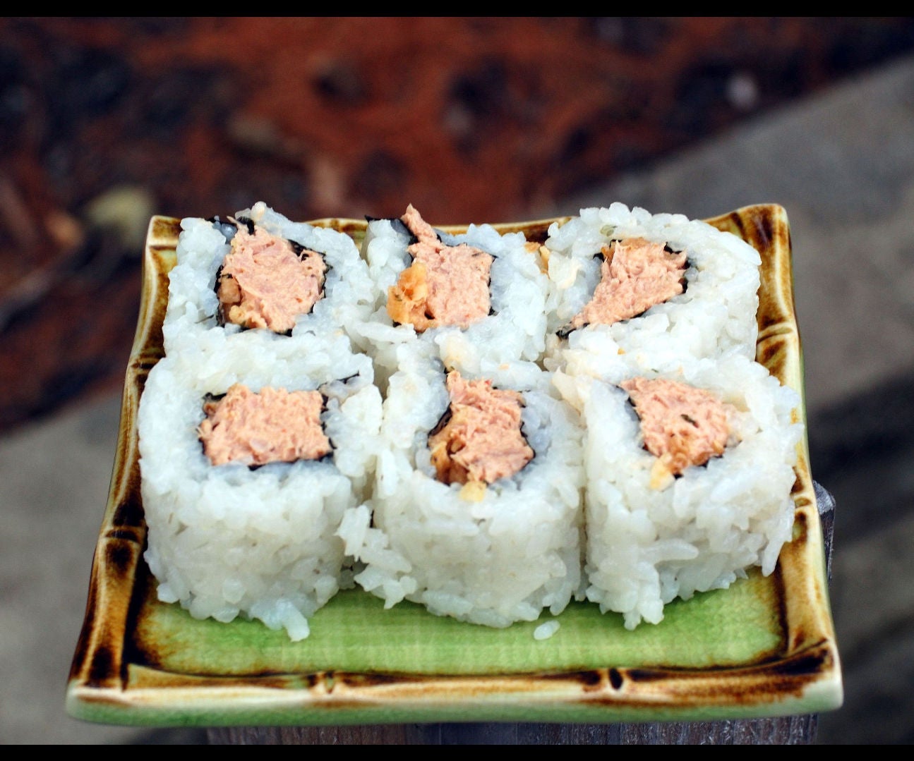 Emeril's Inside-Out Spicy Tuna Roll with Special Sauce Recipe