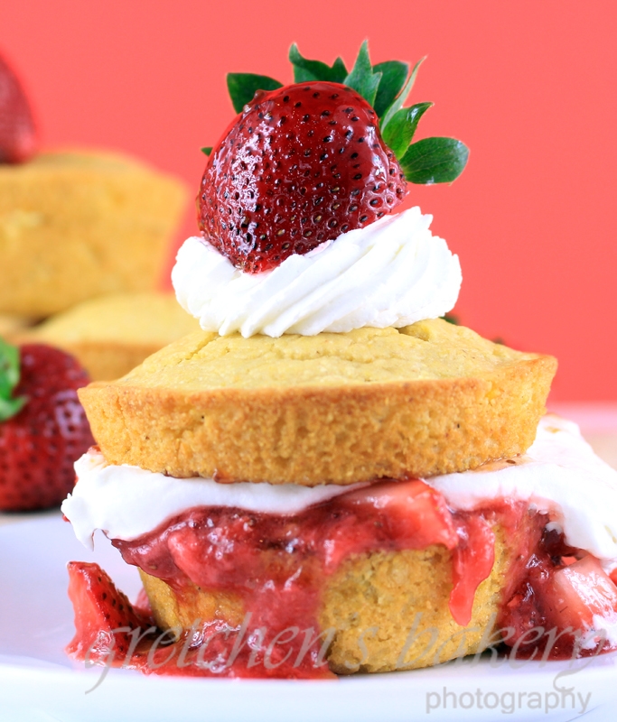 Strawberry Corn Cakes Recipe