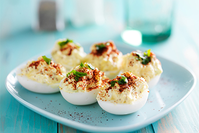 4-Pepper Deviled Eggs Recipe