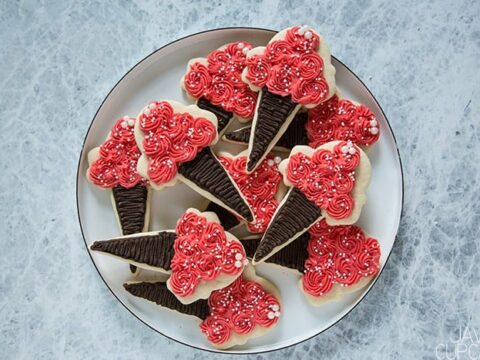 Ice Cream Cone Slice-and-Bake Cookies Recipe