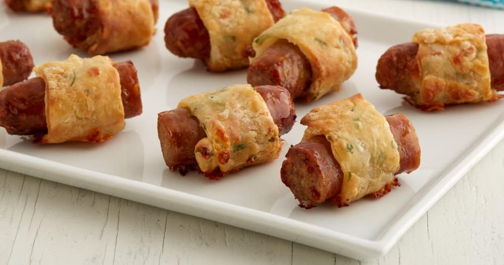 Sausage Biscuit and Gravy Pigs in Blankets Recipe