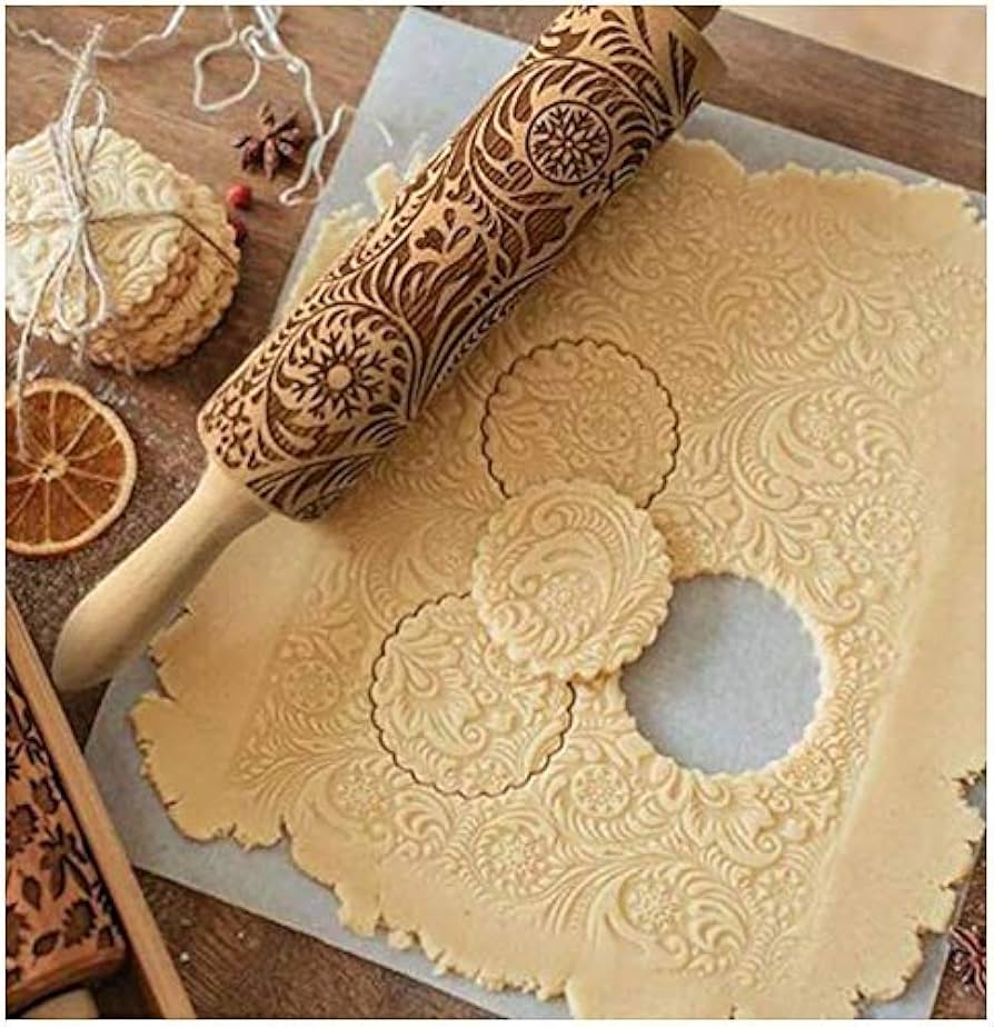 This Rolling Pin Makes Holiday Decorating a Breeze