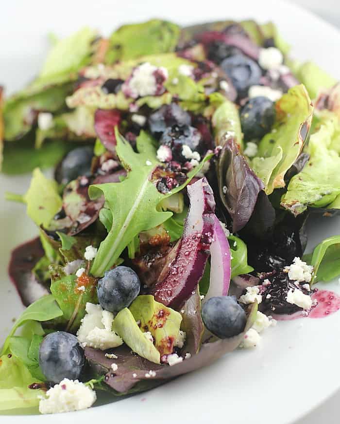 Blueberry-Balsamic Salad Recipe