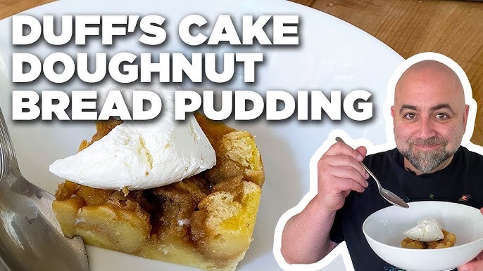 Cake Doughnut Bread Pudding Recipe