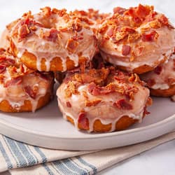 Crispy Waffle Spheres with Maple Dipping Sauce Recipe