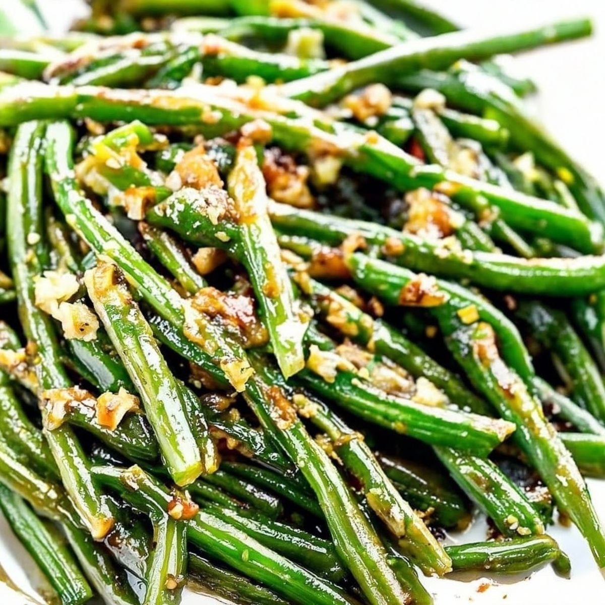 Garlicky Green Beans and Peas Recipe