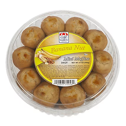 Mini Banana Nut Muffin Bread Puddings Recipe