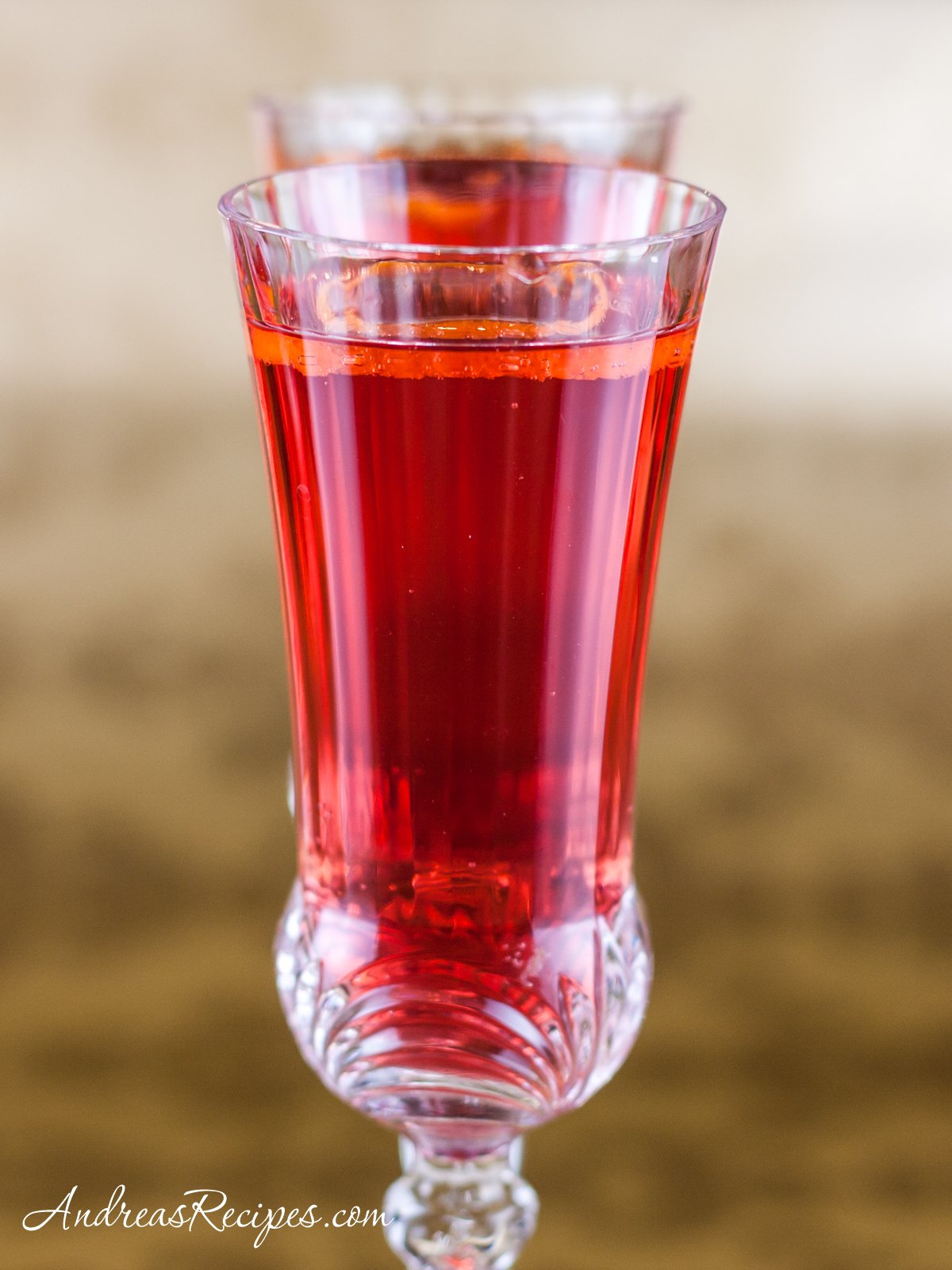 Poinsettia Cocktail Recipe