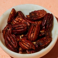 Garlic-Herb Pecans with Bacon