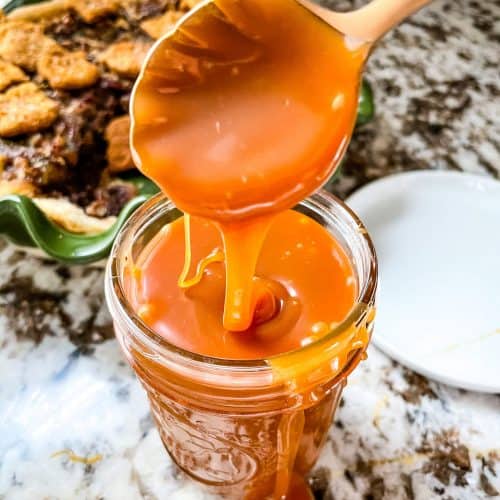Salted Caramel-Bourbon Sauce Recipe