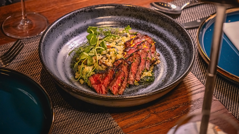 Braised Veal Cheeks with Coconut Risotto Recipe