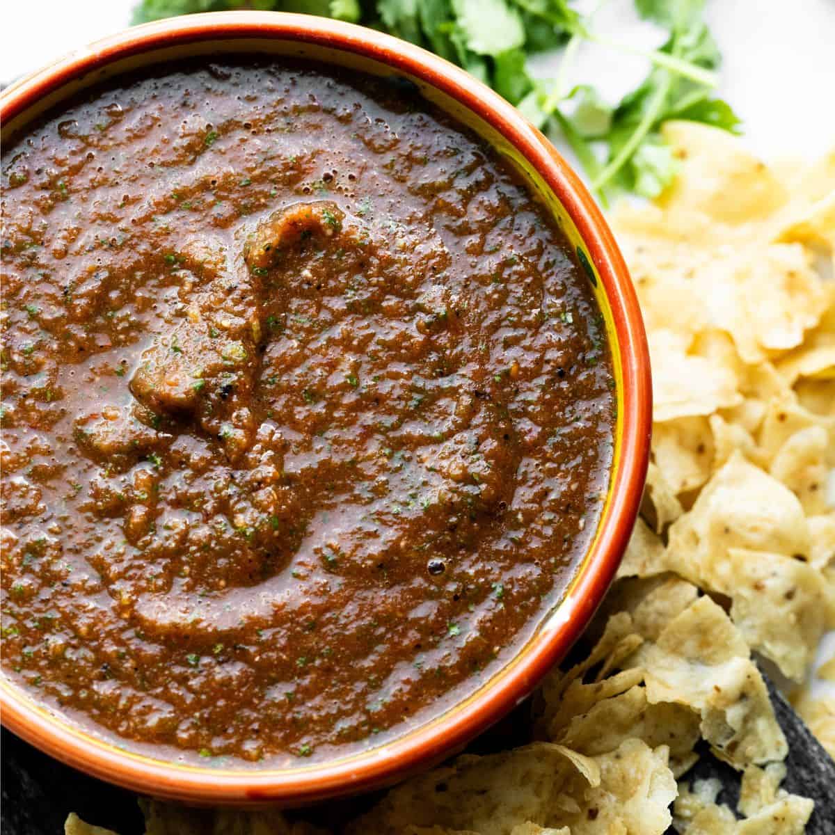 Fire Roasted Tomato Blender Salsa Recipe
