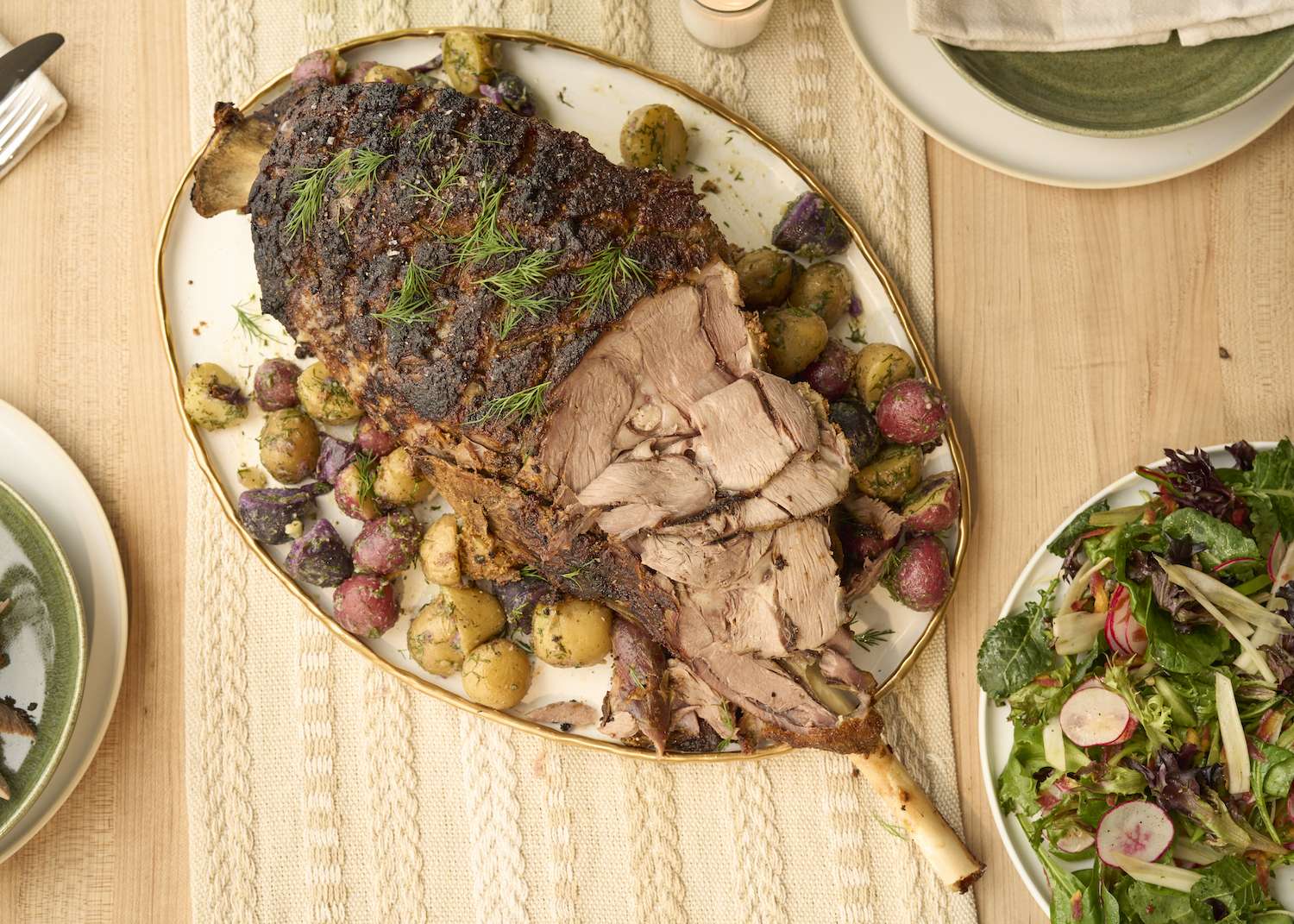 Leg of Lamb with Jalapeno-Pastrami Marinade Recipe