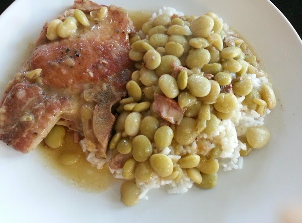 Lima Beans and Pork Chops Recipe