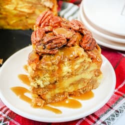Praline Bread Pudding Recipe