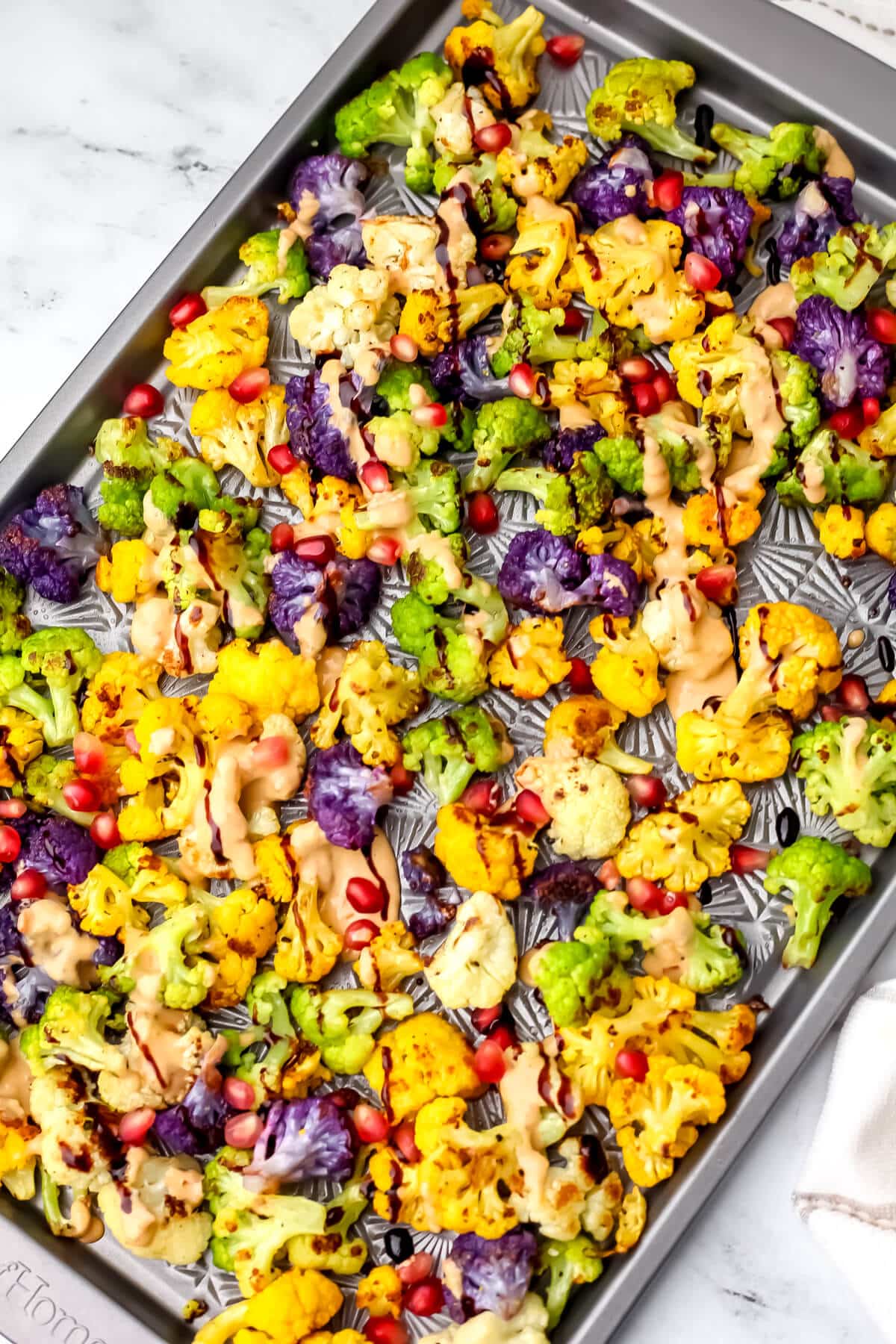 Rainbow Cauliflower Gratin Recipe