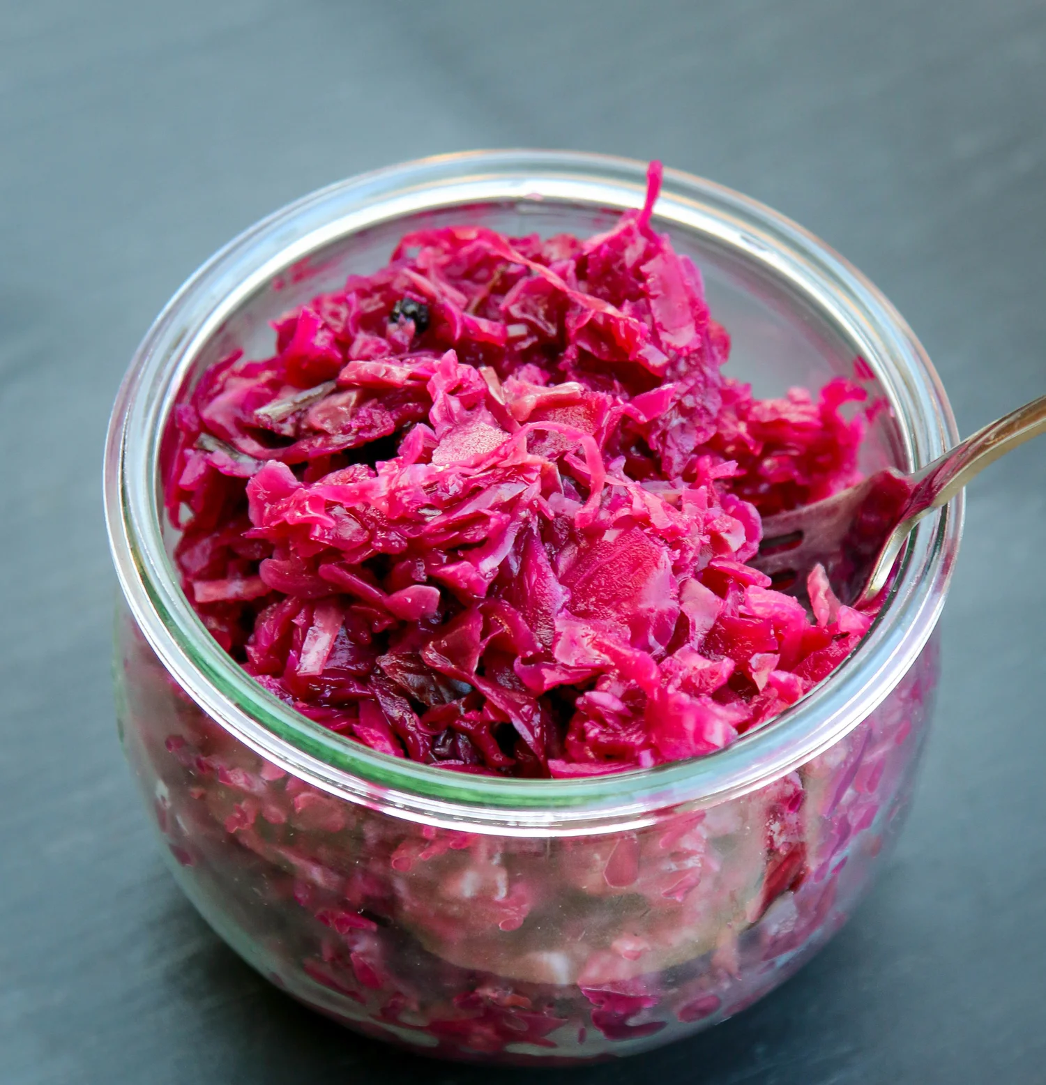 Red Cabbage and Apple Sauerkraut Recipe
