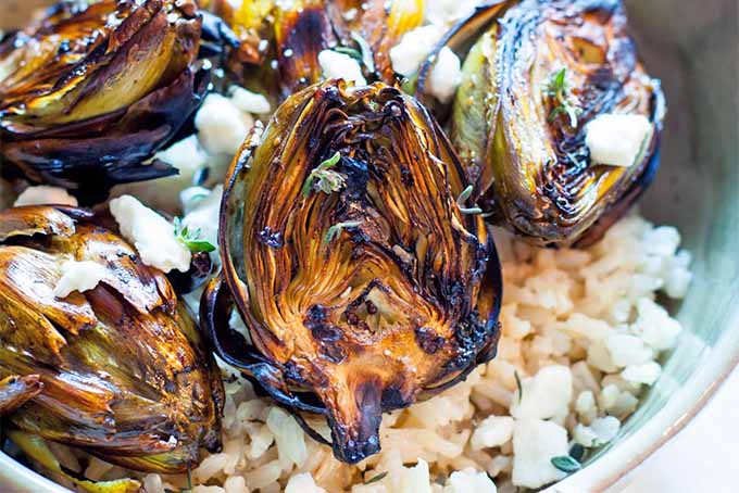 Roasted Baby Artichokes Recipe