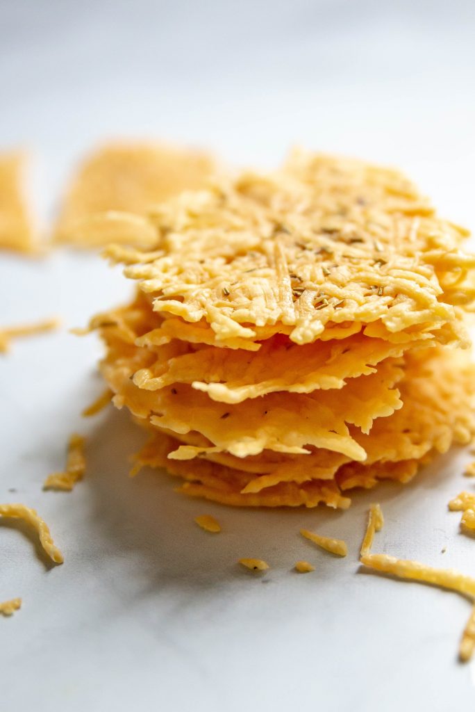 Rosemary-Lemon Parmesan Crisps Recipe
