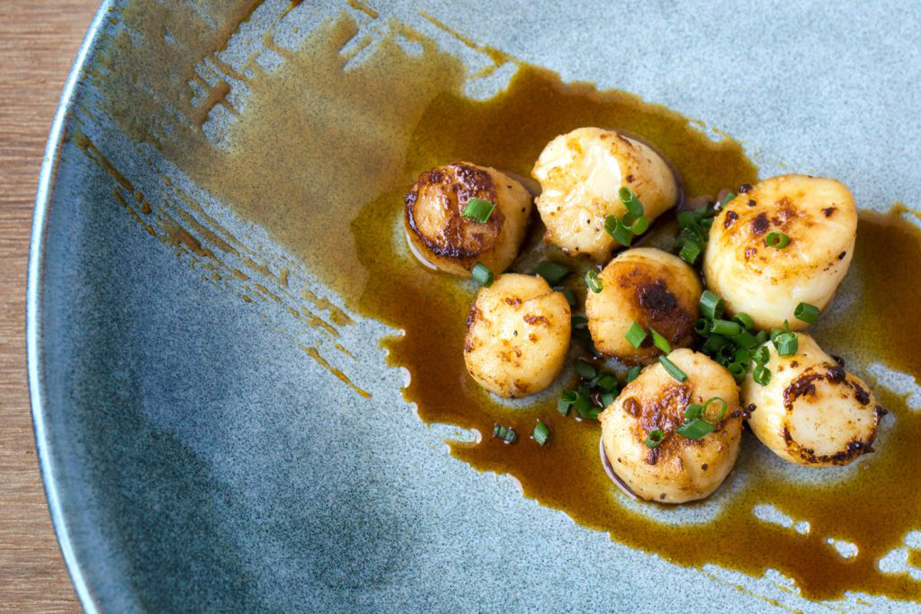 Sea Scallops with Teriyaki Glaze Recipe