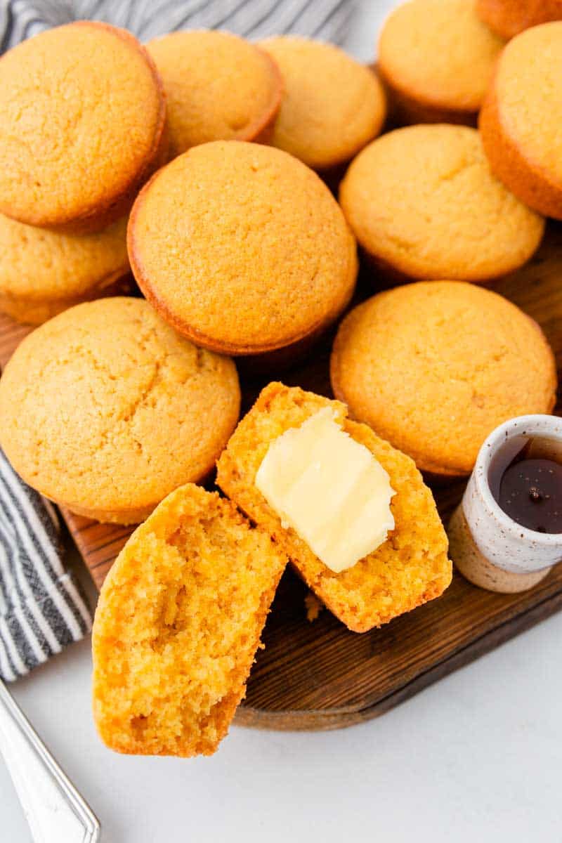 Sweet Mini Cornbread Muffins Recipe