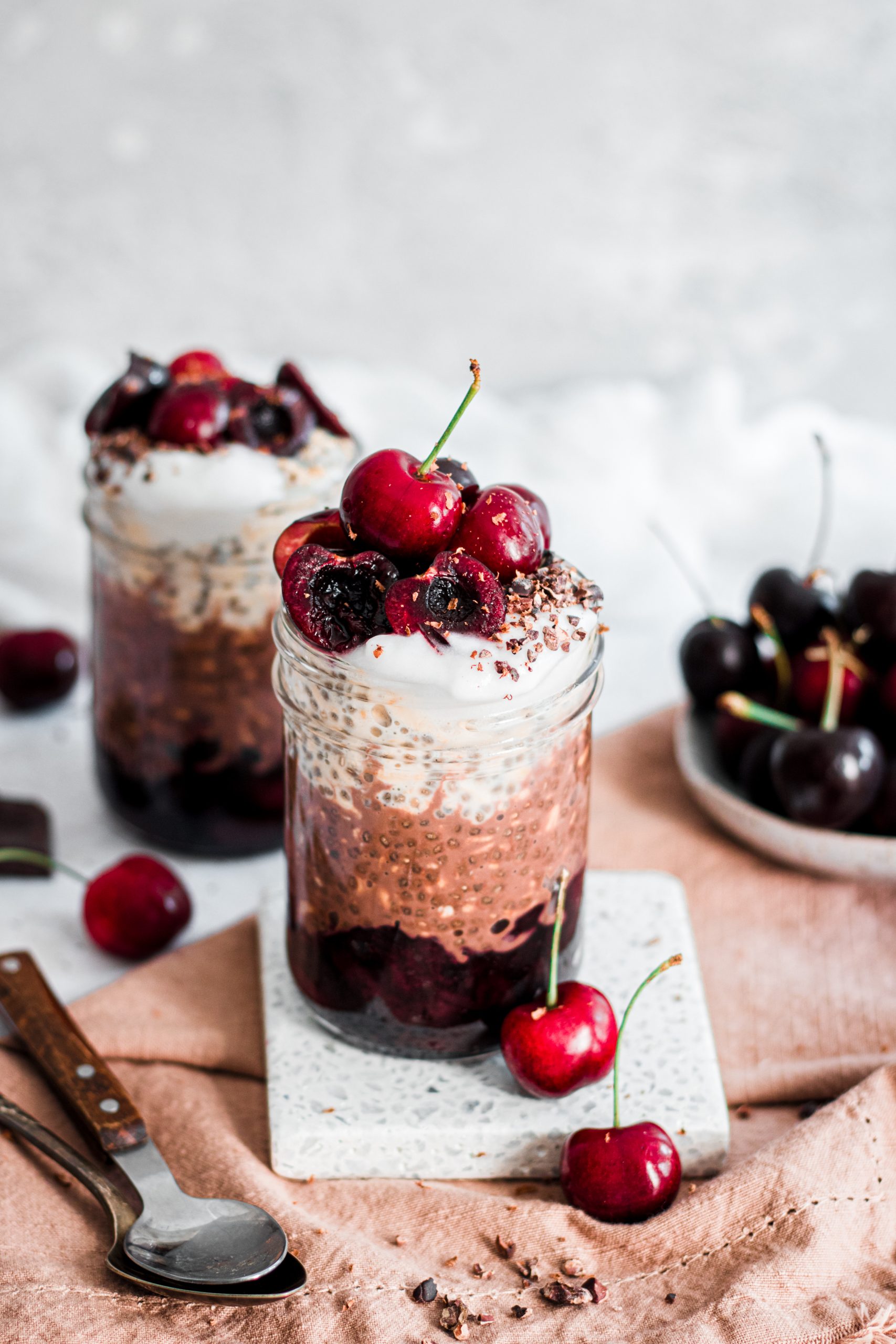 Black Forest Overnight Oats Recipe