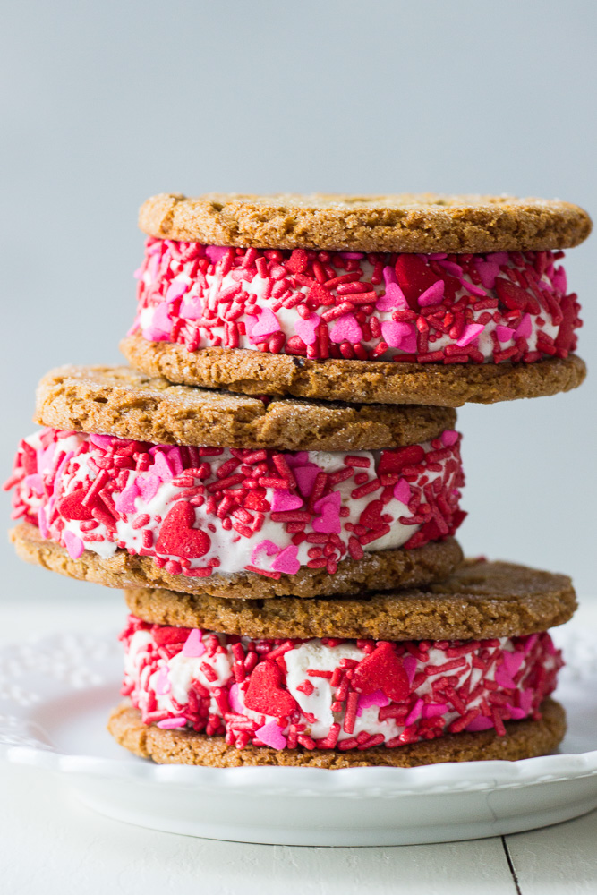 Gingersnap Ice Cream Sandwiches Recipe