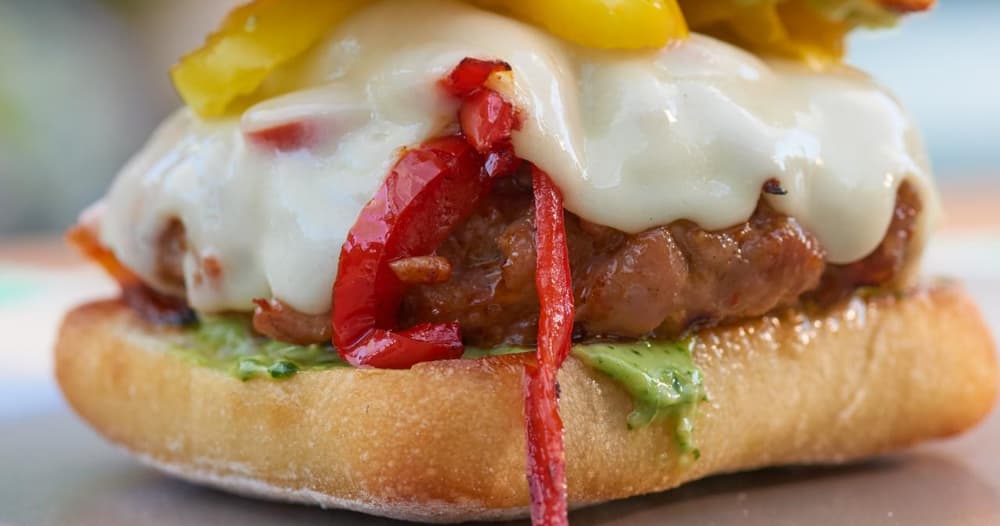 Italian Sausage and Pepper Burgers Recipe