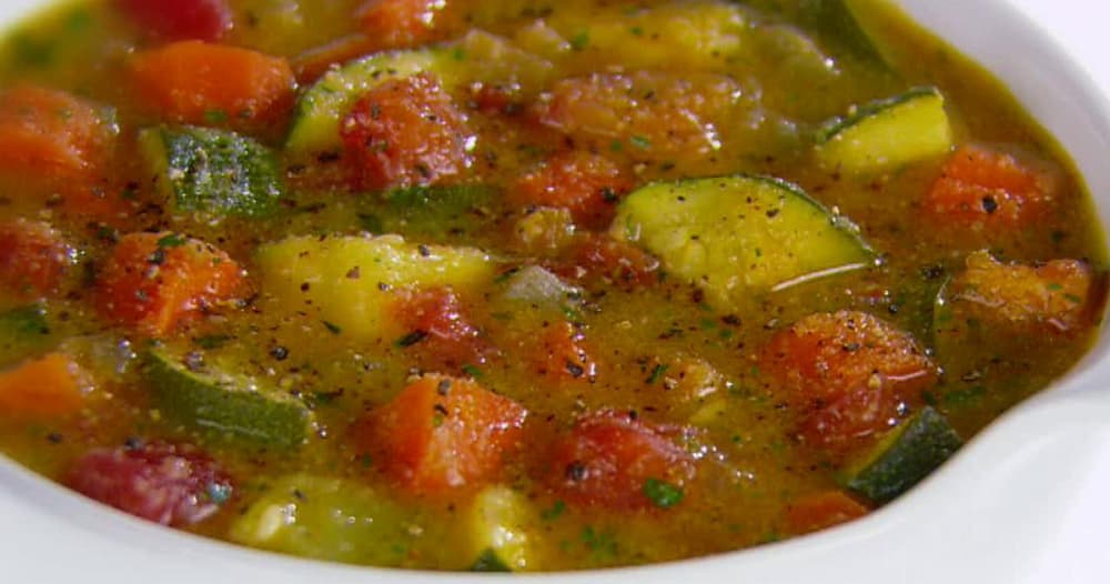 Rustic Vegetable and Polenta Soup Recipe