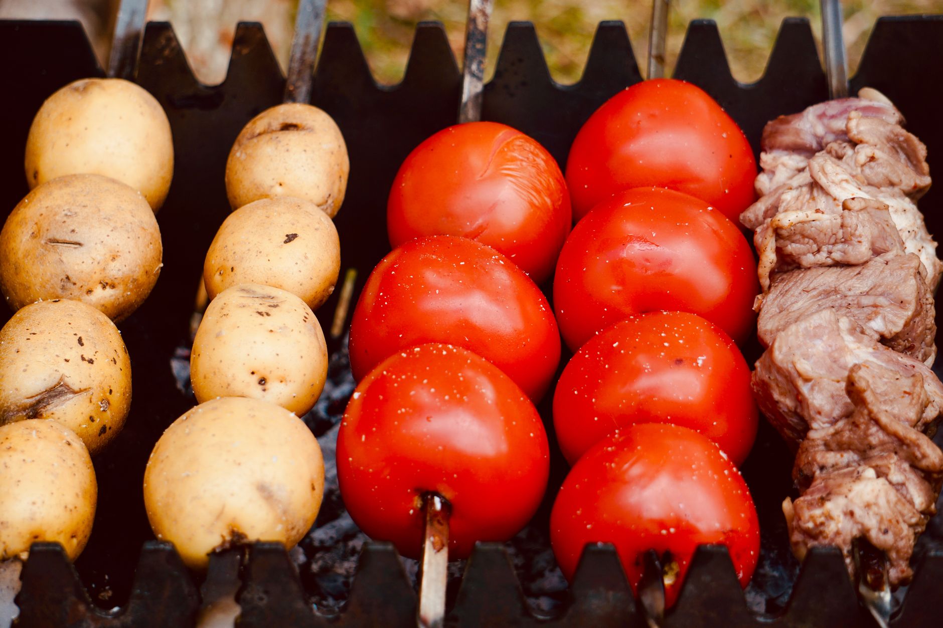 Crispy Grilled Baby Potatoes: Perfect Crunch with Simple Technique