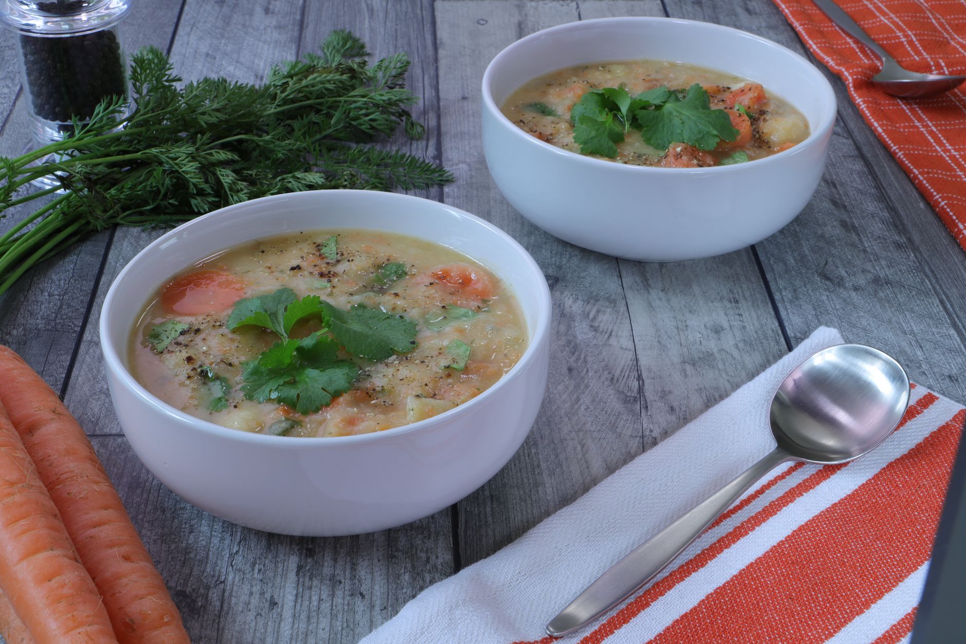 Roasted Carrot and Potato Soup: Creamy Comfort with a Smoky Twist