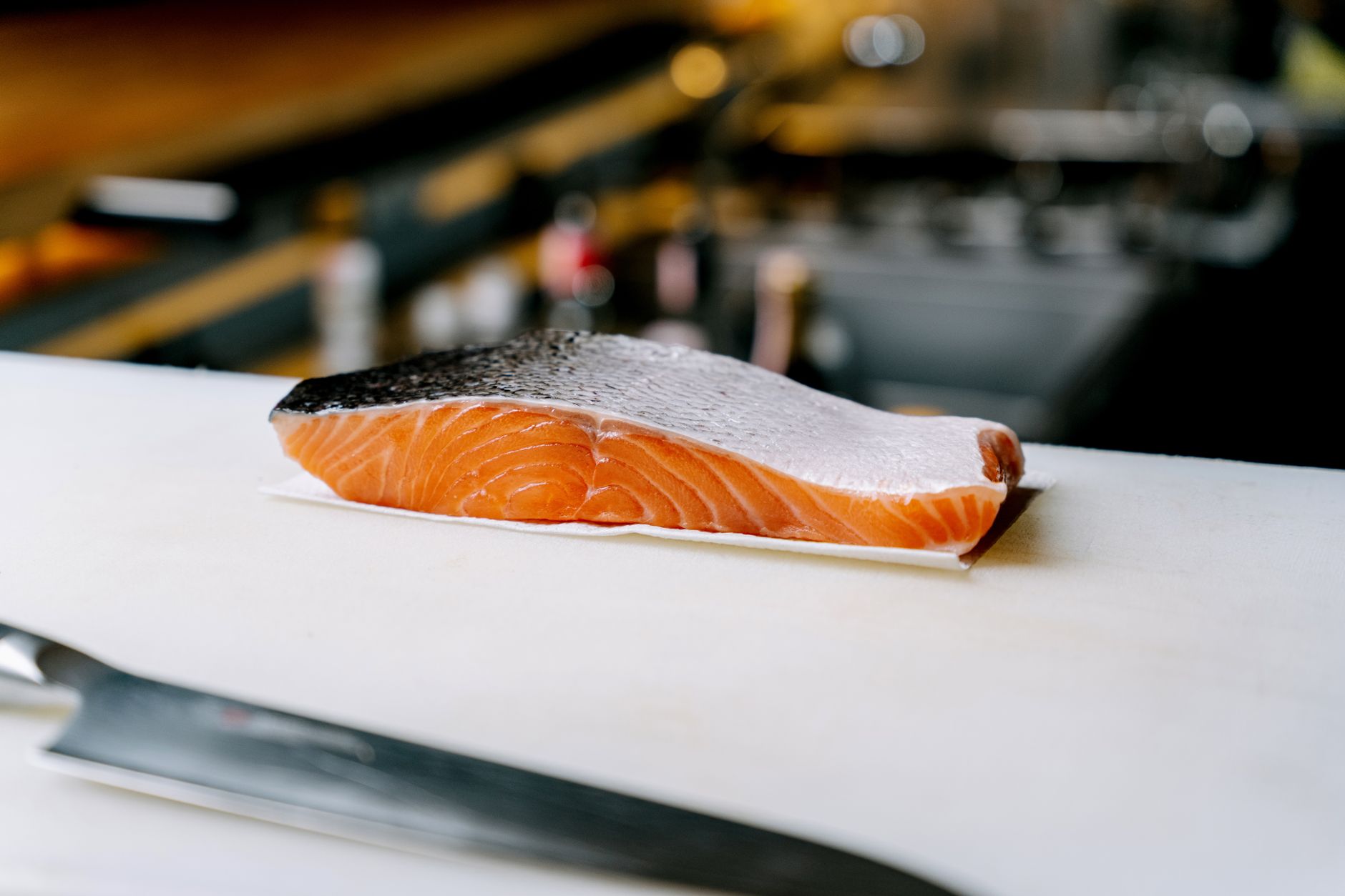 Remove Salmon Skin In A Flash With This Boiling Water Hack